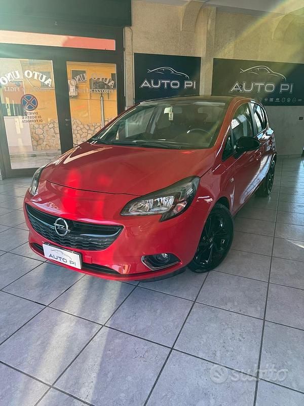 Rosso Usata 2018 Opel Corsa Edition Tre volumi | 7499 € (Super prezzo) - Immagine 1/4
