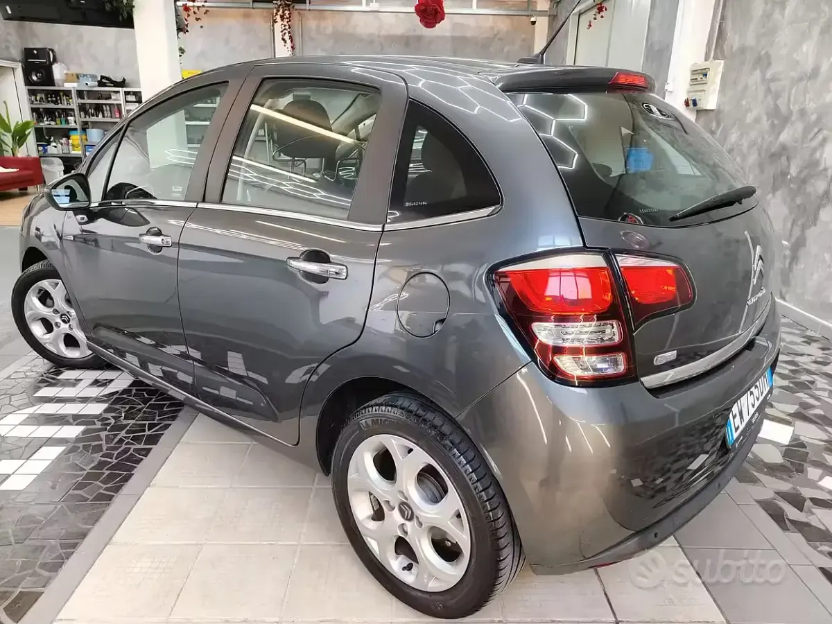 Usata Citroën C3 Exclusive 92 CV (67 kW) 2014 Grigio Berlina