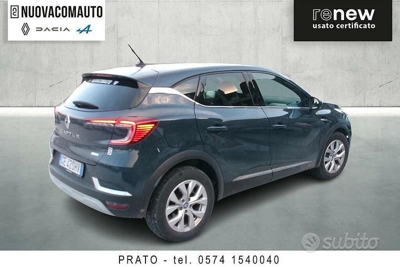 Usata Renault Captur Intens 159 CV (116 kW) 2021 Blu SUV