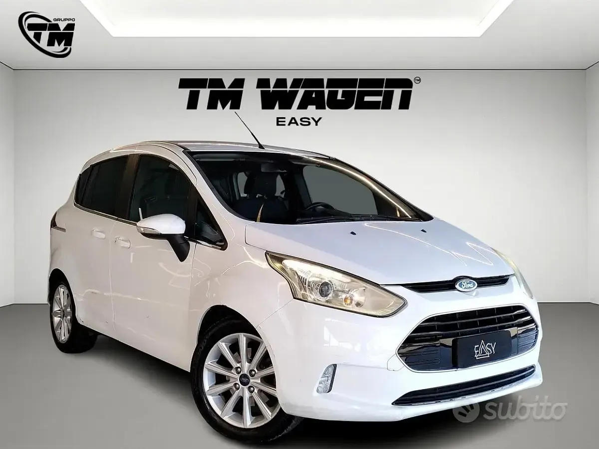 Usata Ford B-MAX 87 CV (63 kW) 2017 Bianco Monovolume