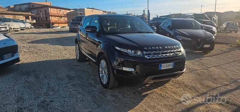 Usata Land Rover Range Rover evoque Prestige 190 CV (139 kW) 2012 Blu SUV