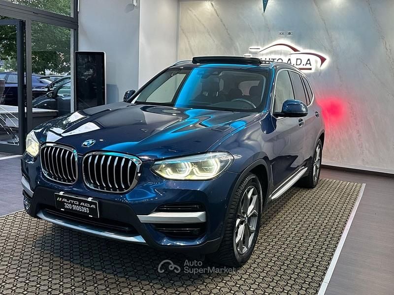 Usata BMW X3 Luxury Line 190 CV (139 kW) 2018 Blu SUV