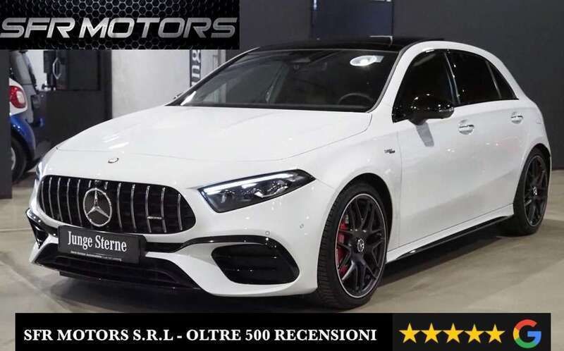 Bianco Usata 2023 Mercedes A45 AMG Premium Plus Tre volumi | 60.400 € - Immagine 1/4