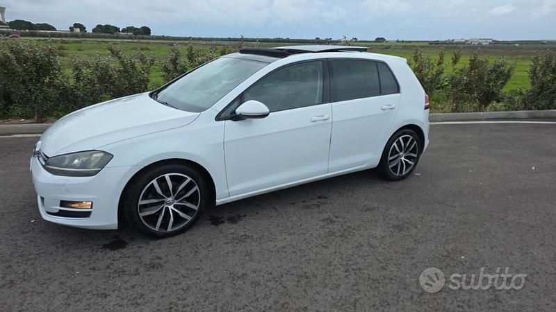 Usata VW Golf VII 2014 Bianco Berlina