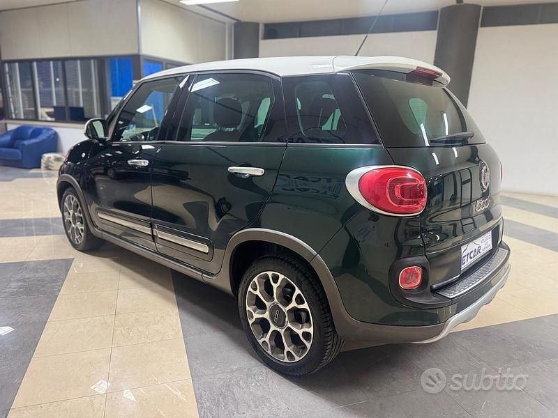 Usata Fiat 500L Trekking 105 CV (77 kW) 2014 Verde Monovolume