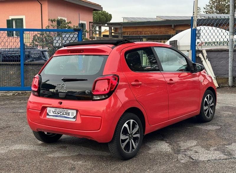Usata Citroën C1 PureTech 82 CV (60 kW) 2014 Rosso Utilitaria