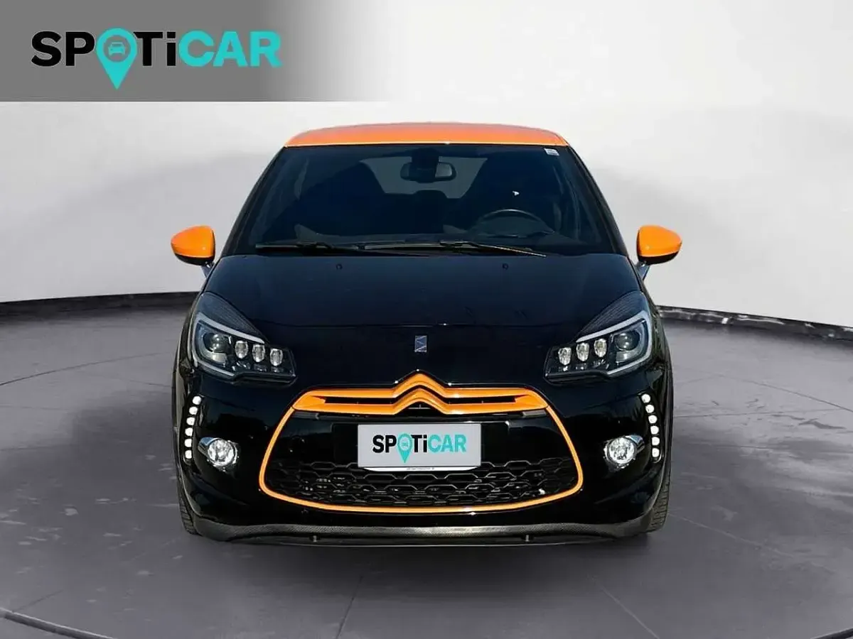 Usata Citroën DS3 207 CV (152 kW) 2015 Nero / arancione Coupé