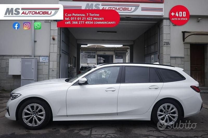 Usata BMW 318 Sport Line 150 CV (110 kW) 2022 Bianco Station wagon