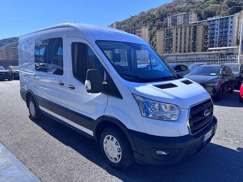 Usata Ford Transit 131 CV (96 kW) 2021 Bianco Cabrio