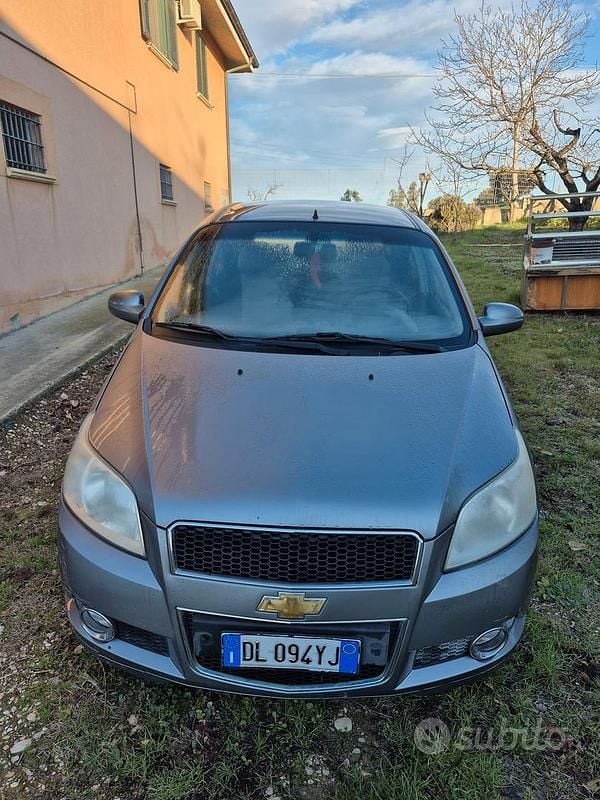 Usata Chevrolet Aveo 2009 Grigio Utilitaria