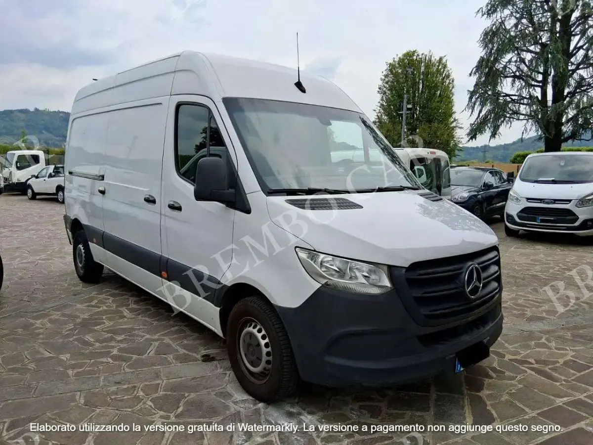 Usata Mercedes Sprinter 114 CV (83 kW) 2019 Bianco Furgone