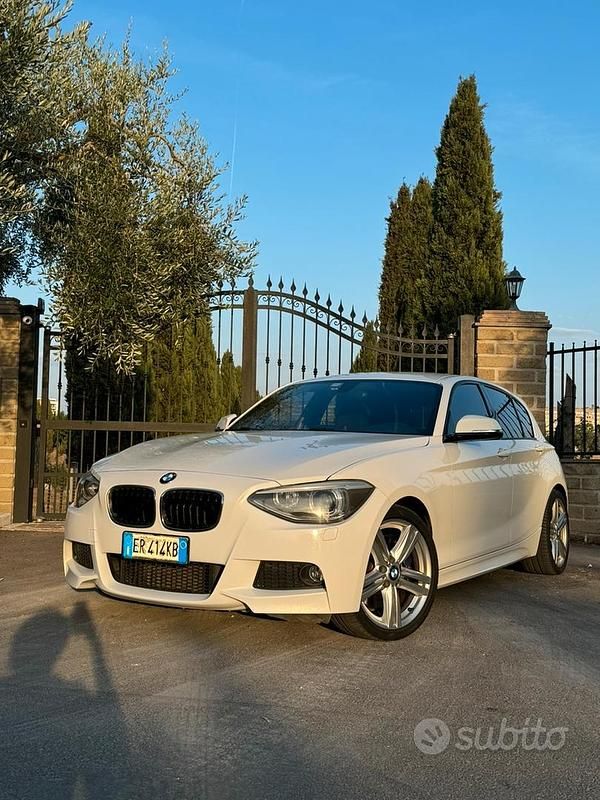 Usata BMW 120 M Sport 2013 Bianco Utilitaria