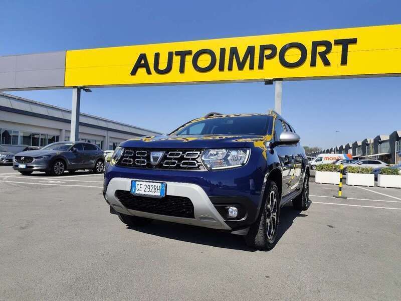 Usata Dacia Duster Prestige 116 CV (85 kW) 2021 Blu SUV