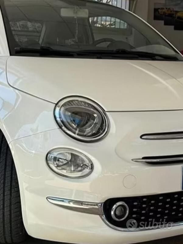 Usata Fiat 500 69 CV (50 kW) 2020 Bianco Berlina