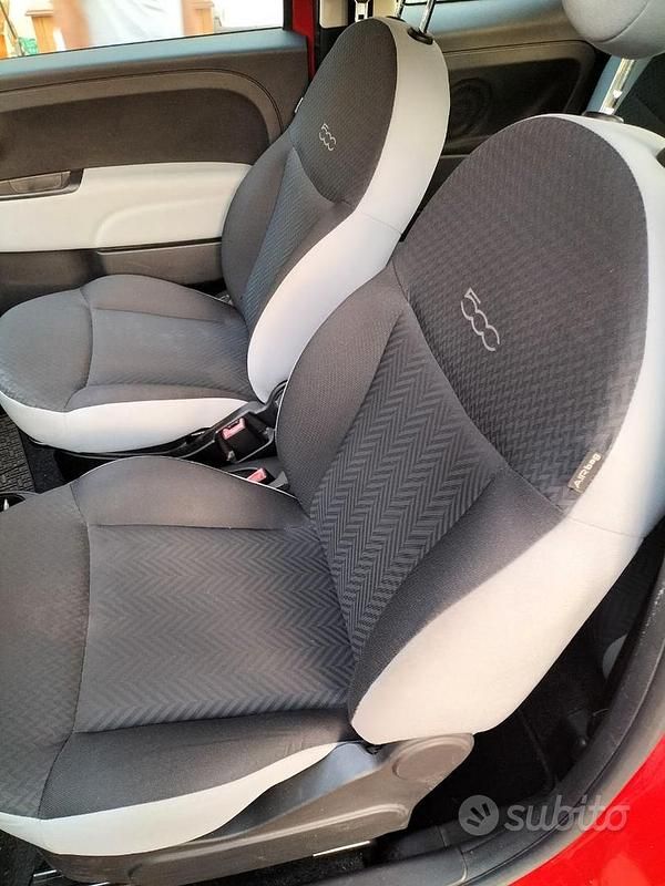 Usata Fiat 500 Pop 69 CV (50 kW) 2018 Rosso Utilitaria