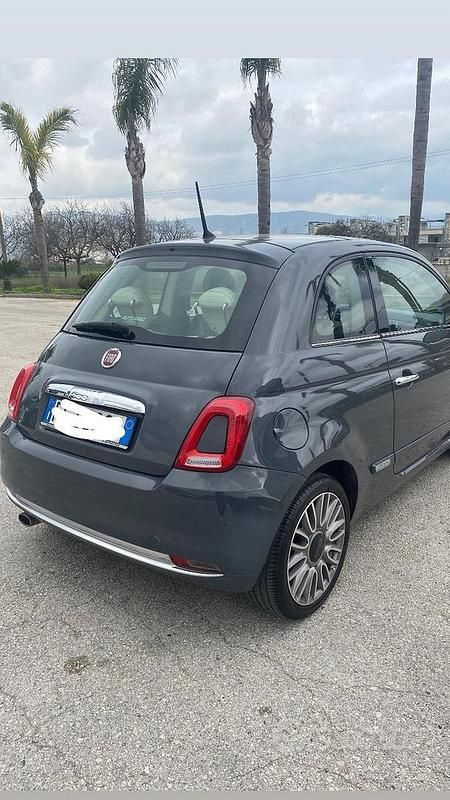 Käytetty Fiat 500 69 HP (50 kW) 2018 Harmaa Coupe - kaksiovinen