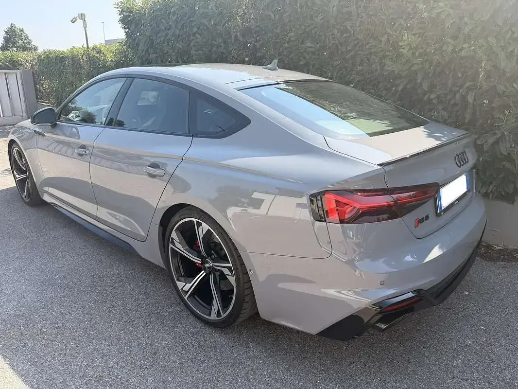 Usata Audi RS5 Sportback Ambiente 450 CV (330 kW) 2020 Grigio Berlina