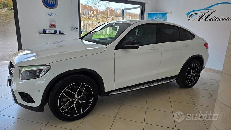 Usata Mercedes GLC250 Exclusive 204 CV (150 kW) 2019 Bianco SUV