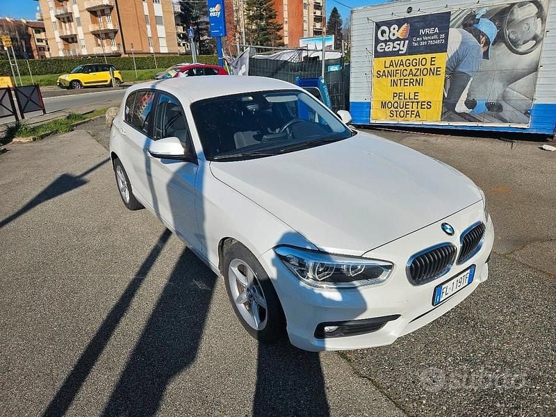 Usata BMW 116 M Sport 116 CV (85 kW) 2016 Bianco Utilitaria