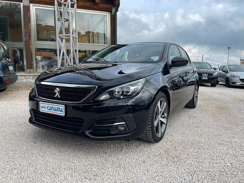 Usata Peugeot 308 Allure 102 CV (75 kW) 2019 Nero Berlina