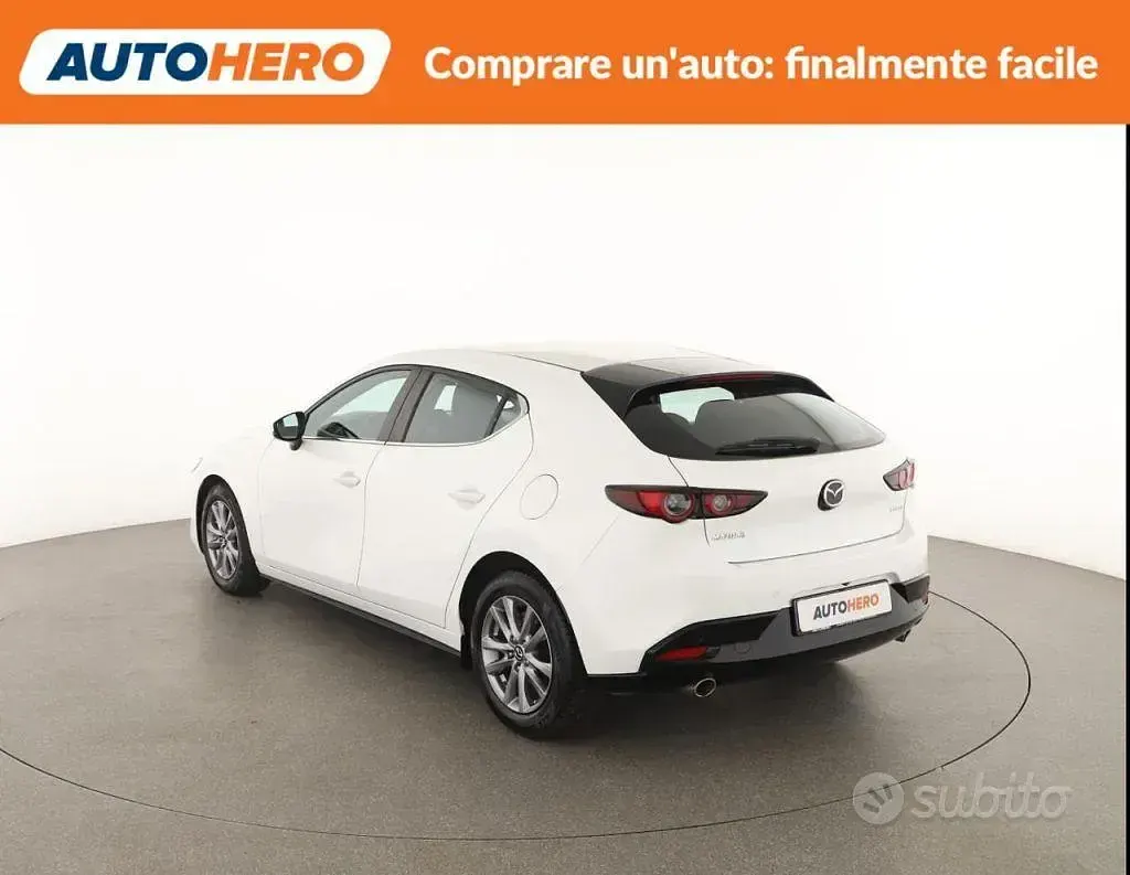 Usata Mazda 3 116 CV (85 kW) 2019 Bianco Berlina