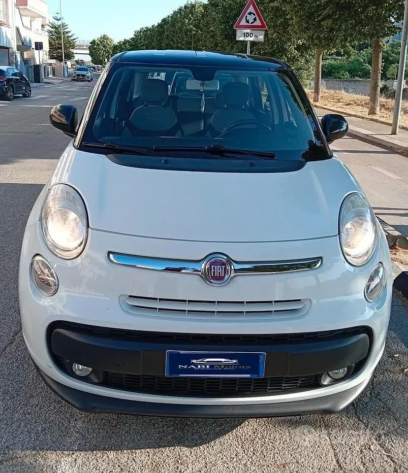 Usata Fiat 500L Pop Star 95 CV (69 kW) 2017 Bianco Monovolume