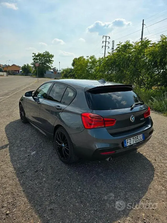 Usata BMW 118 M Sport 150 CV (110 kW) 2019 Grigio Utilitaria