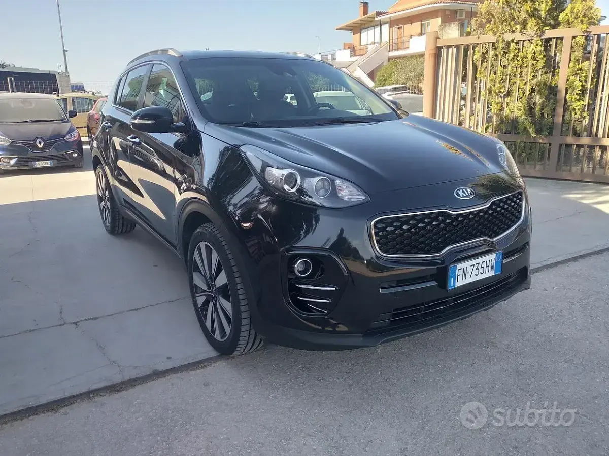 Usata Kia Sportage 115 CV (84 kW) 2018 Nero SUV