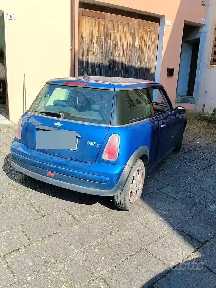 Usata Mini One D 88 CV (64 kW) 2006 Blu Utilitaria