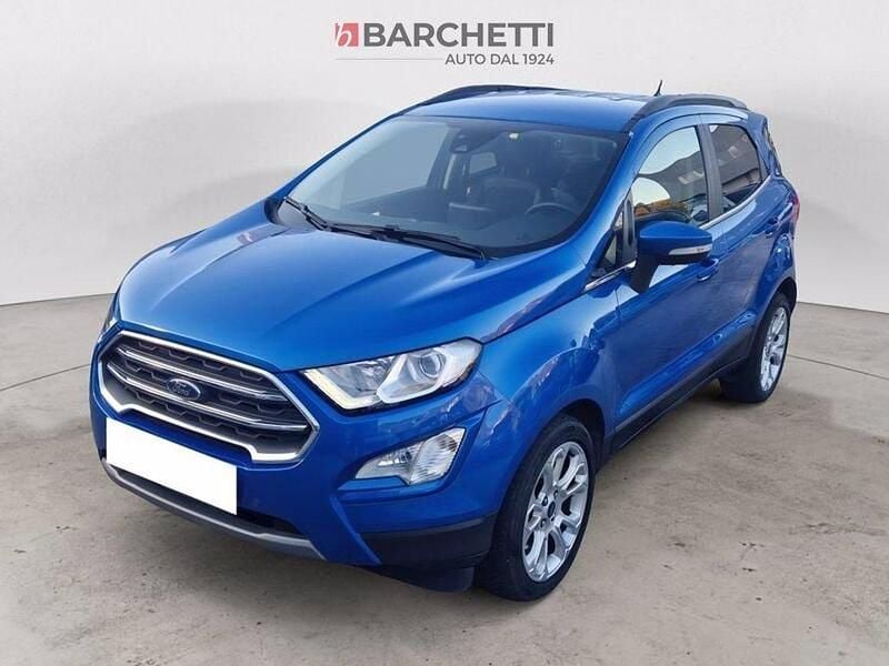 Usata Ford Ecosport Titanium 125 CV (91 kW) 2022 Blu SUV