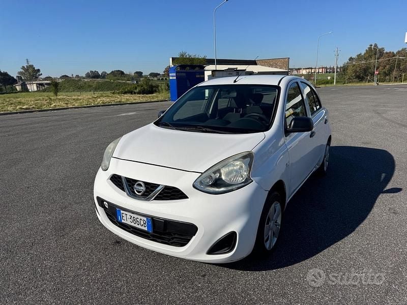 Usata Nissan Micra Visia 2014 Bianco Utilitaria