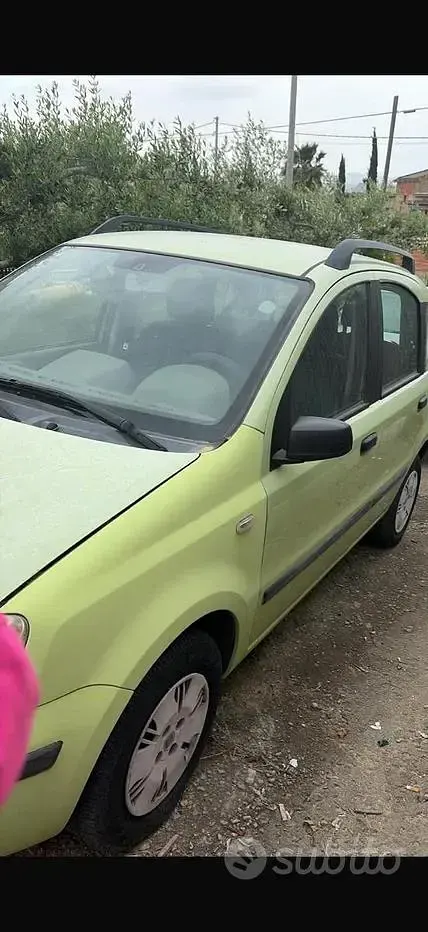 Usata Fiat Panda 50 CV (36 kW) 2004 Verde Utilitaria