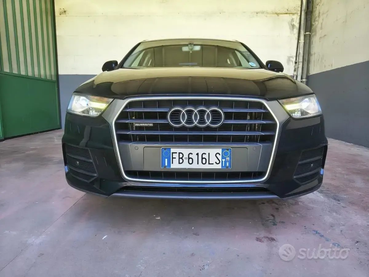 Usata Audi Q3 Sport 150 CV (110 kW) 2015 Nero SUV