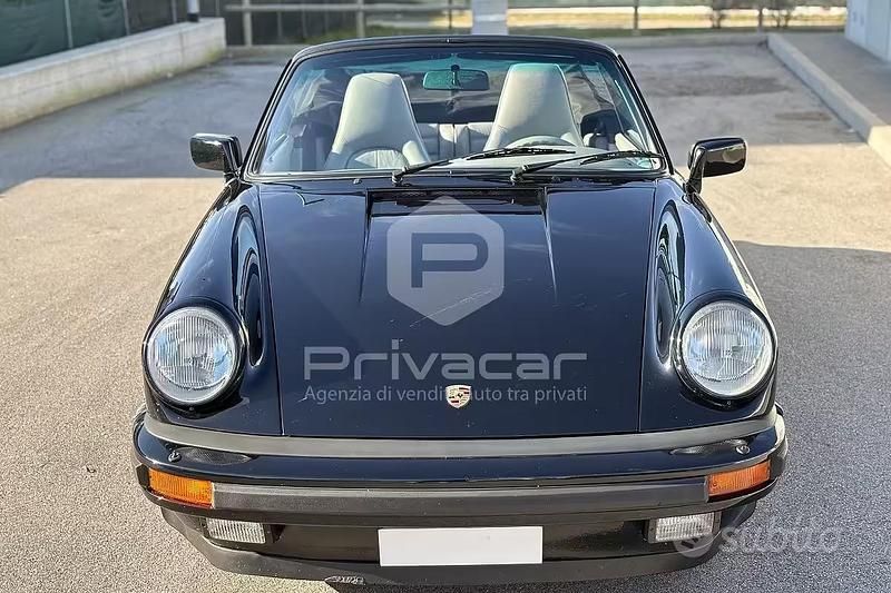 Usata Porsche 911 Carrera Cabriolet 1988 Nero Cabrio