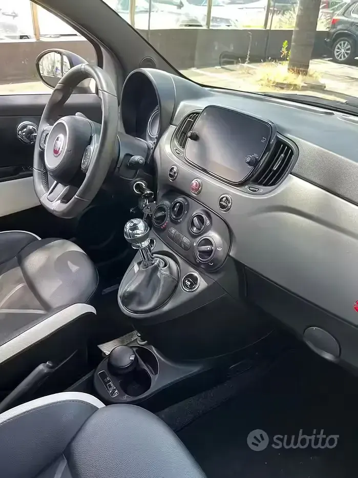 Usata Fiat 500S S 69 CV (50 kW) 2018 Bianco Berlina