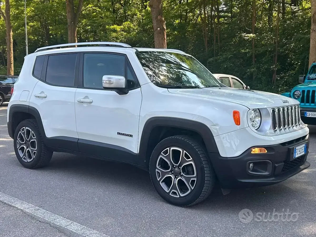 Usata Jeep Renegade 140 CV (102 kW) 2015 Bianco SUV