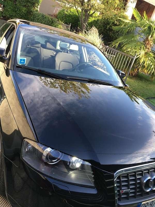 Usata Audi A3 Sportback Attraction 125 CV (91 kW) 2008 Nero Utilitaria