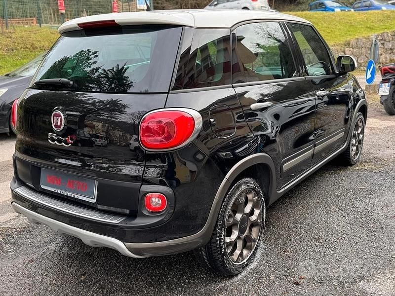 Usata Fiat 500L Trekking 85 CV (62 kW) 2013 Nero Monovolume