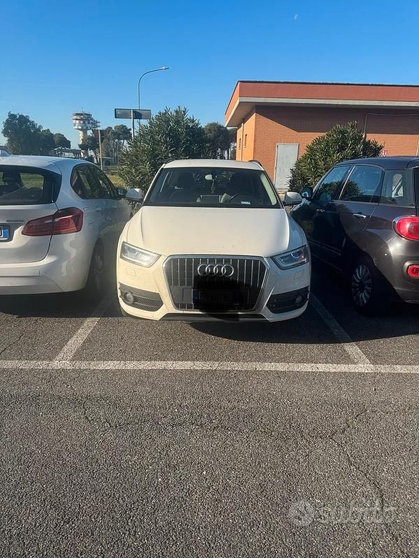 Bianco Usata 2012 Audi Q3 Advanced Plus SUV | 8000 € (Super prezzo) - Immagine 1/4