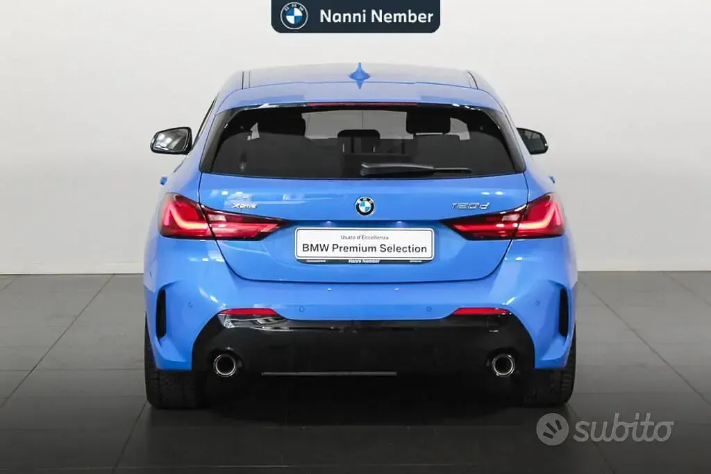 Usata BMW 120 M Sport 190 CV (139 kW) 2021 Blu Utilitaria