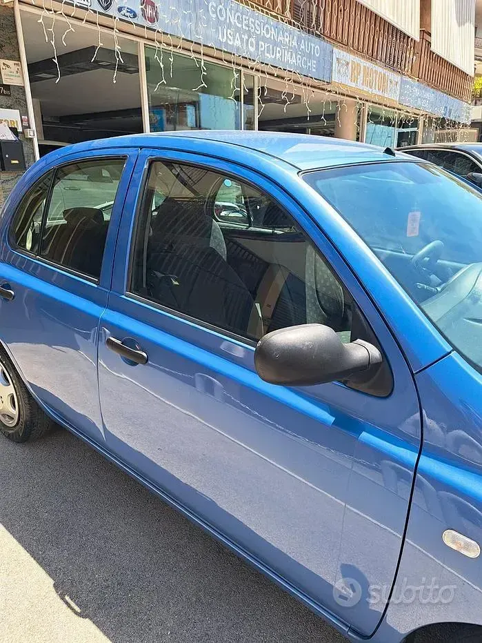 Usata Nissan Micra Acenta 80 CV (58 kW) 2004 Blu Utilitaria