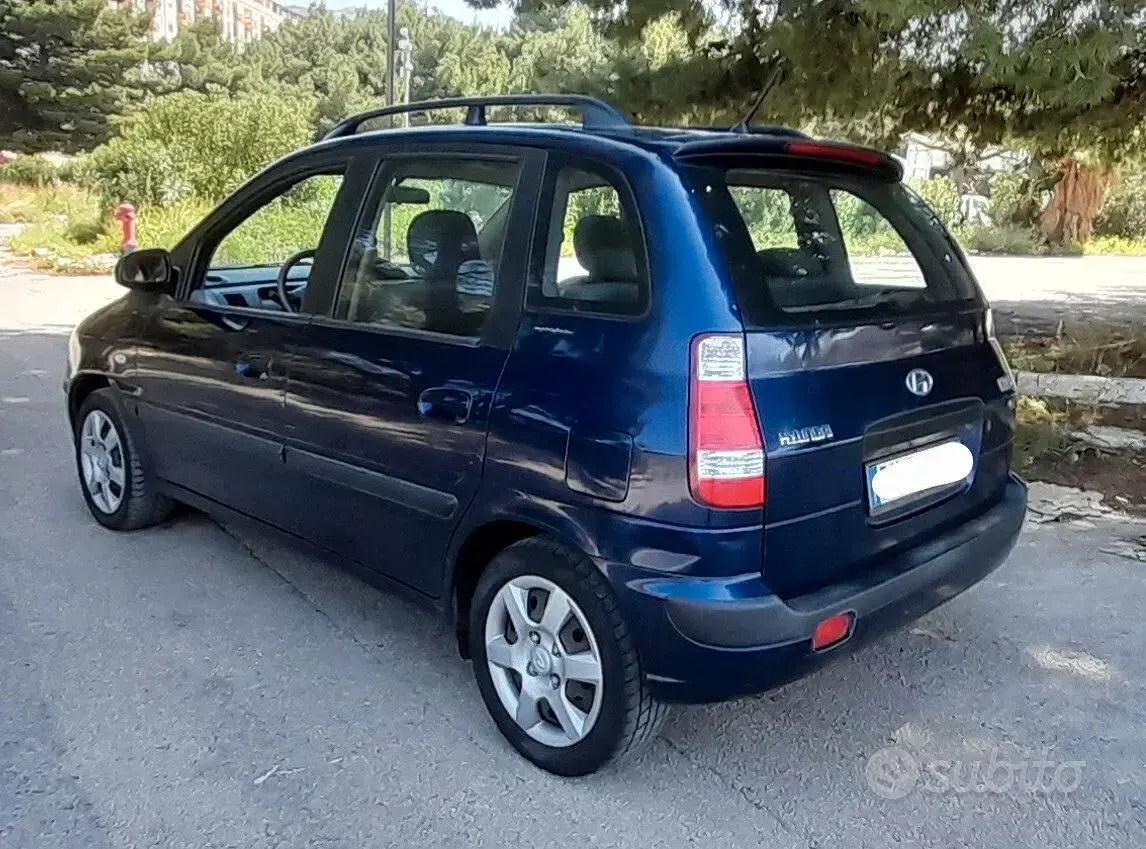 Usata Hyundai Matrix Style 110 CV (80 kW) 2008 Bluazzurro Monovolume