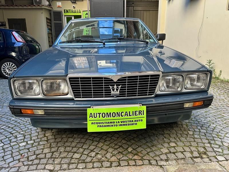 Usata Maserati Biturbo 203 CV (149 kW) 1986 Blu Berlina