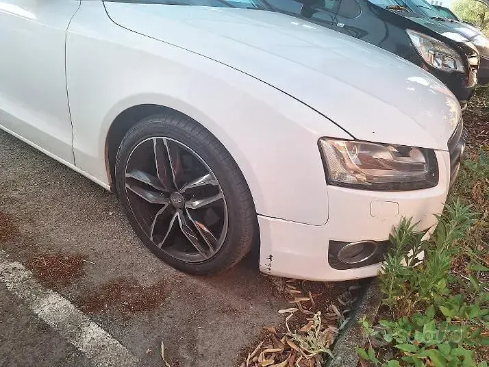Usata Audi A5 170 CV (125 kW) 2011 Bianco Coupé