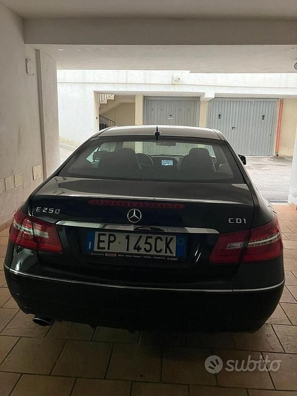 Usata Mercedes E250 2013 Nero