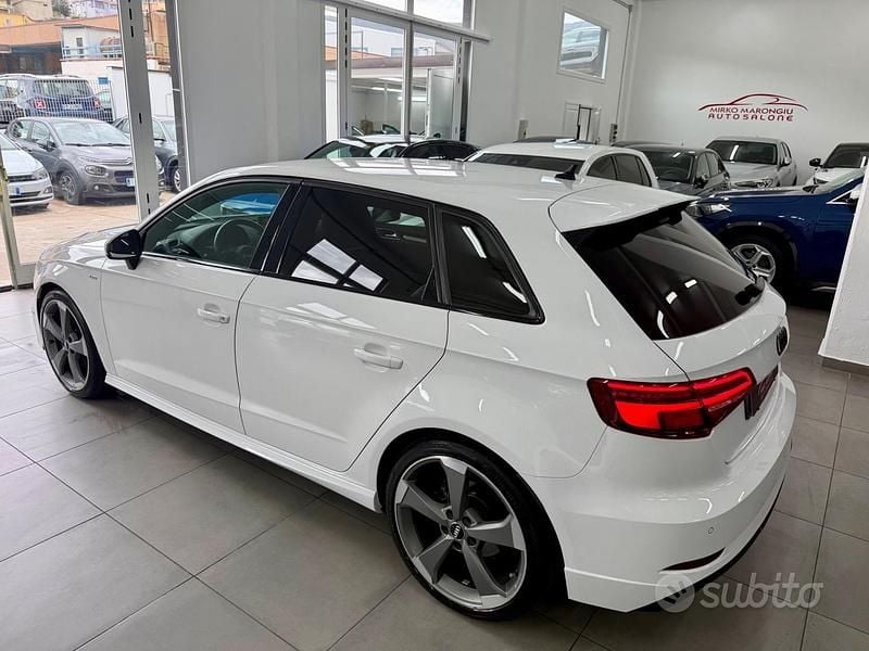 Usata Audi A3 Ambiente 184 CV (135 kW) 2019 Bianco Berlina