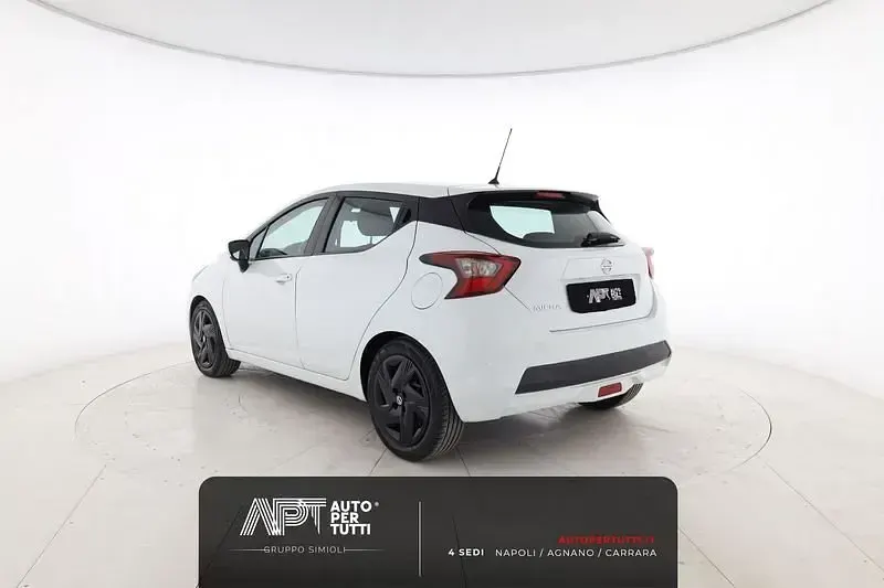 Usata Nissan Micra Acenta 92 CV (67 kW) 2021 Bianco Utilitaria