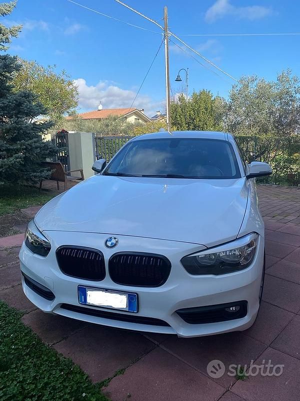 Usata BMW 116 2017 Bianco Utilitaria