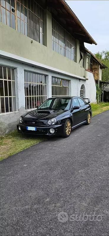 Usata Subaru Impreza 218 CV (160 kW) 2001 Nero Berlina