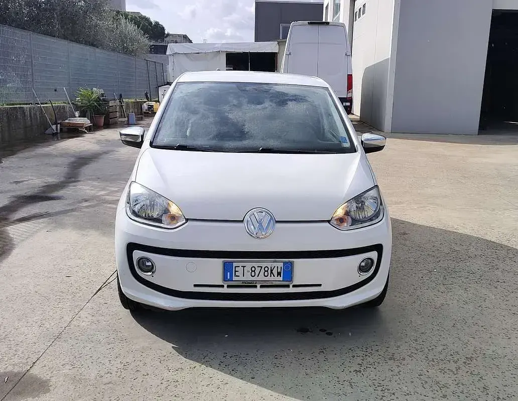 Usata VW up! Highline 75 CV (55 kW) 2013 Bianco Utilitaria
